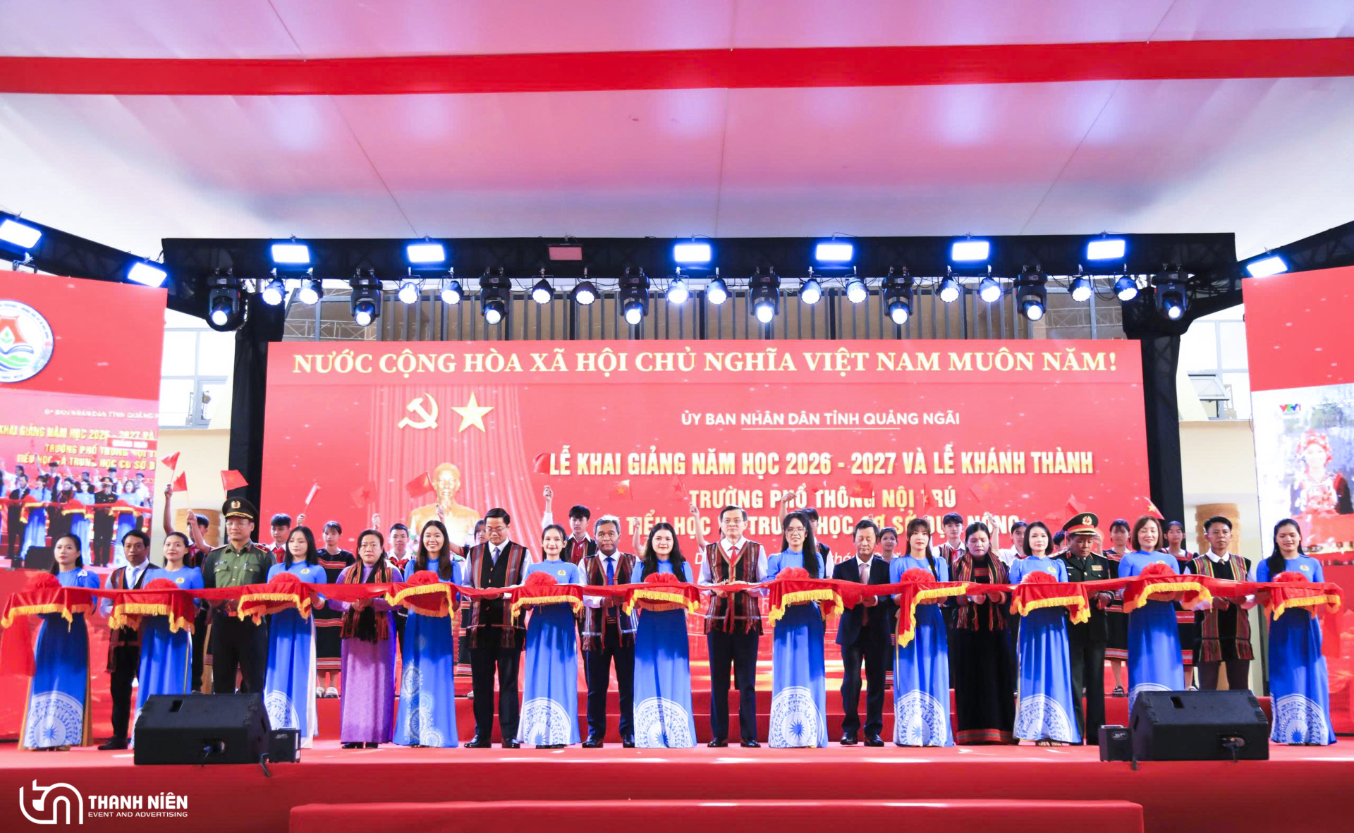 tổ chức lễ khai giảng Quảng Ngãi