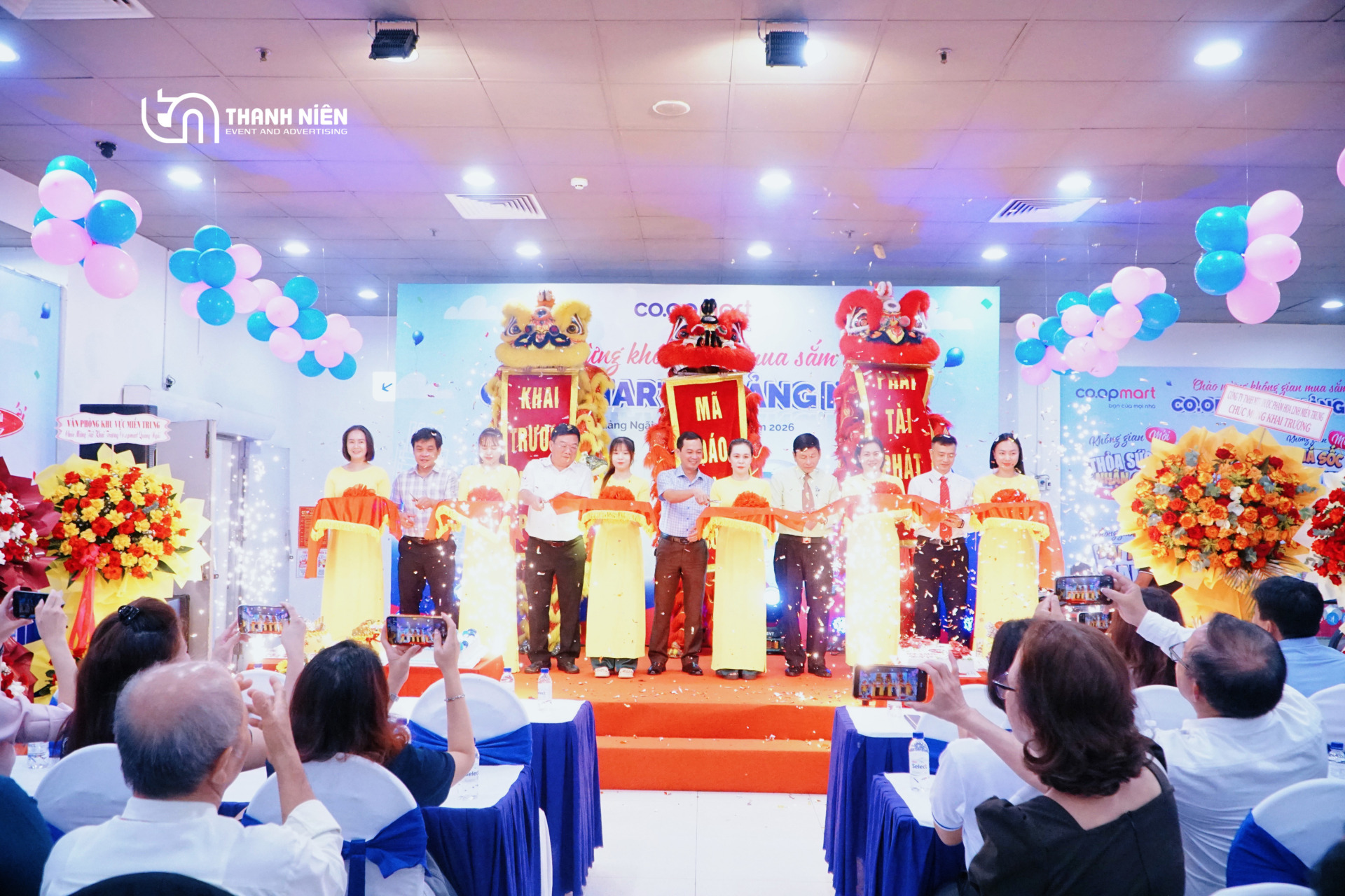 khai trương Co.op mart