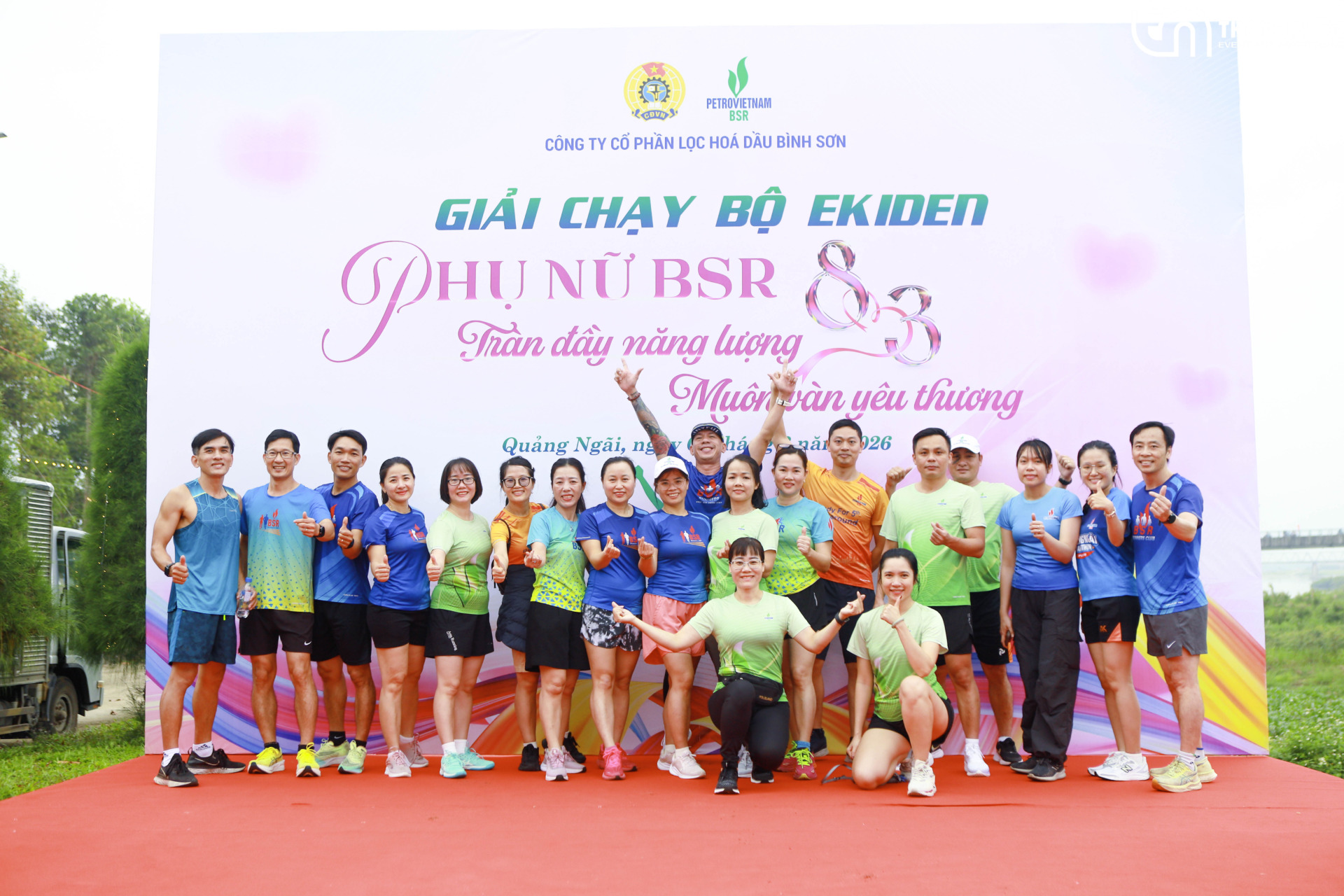 giải chạy BSR Ekiden 2026