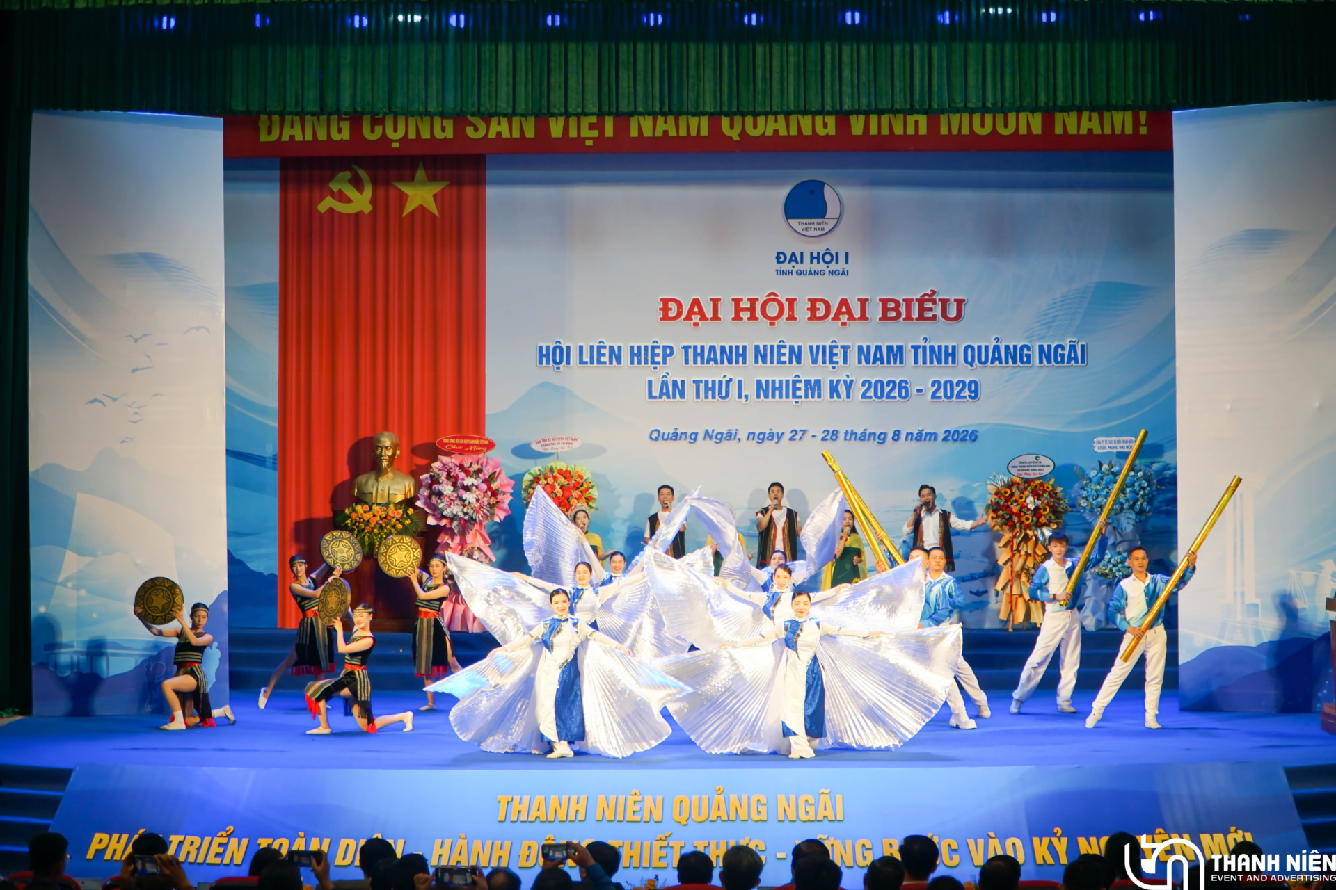 tổ chức Đại hội Hội Liên hiệp Thanh niên Việt Nam tỉnh Quảng Ngãi