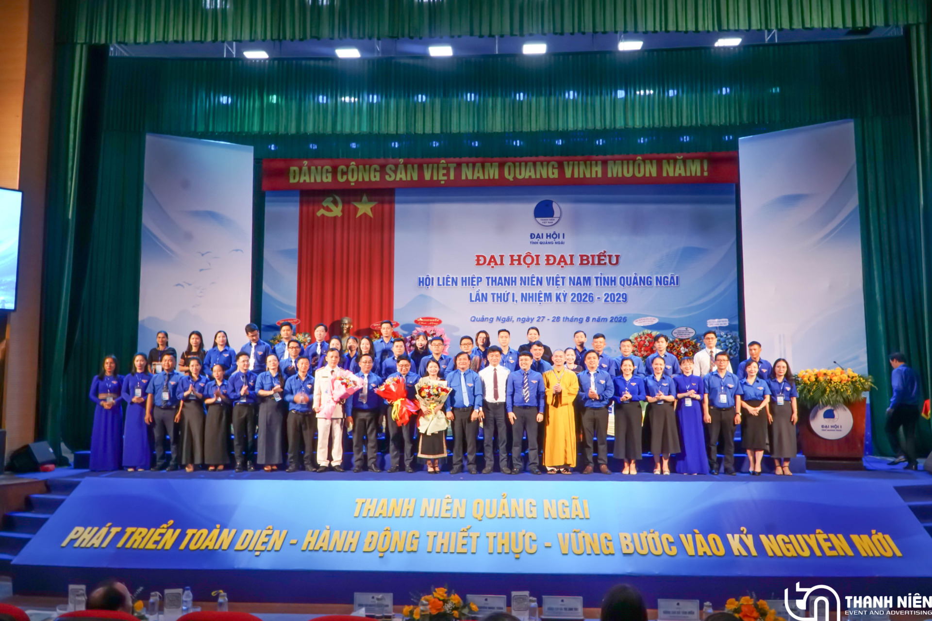tổ chức Đại hội Hội Liên hiệp Thanh niên Việt Nam tỉnh Quảng Ngãi