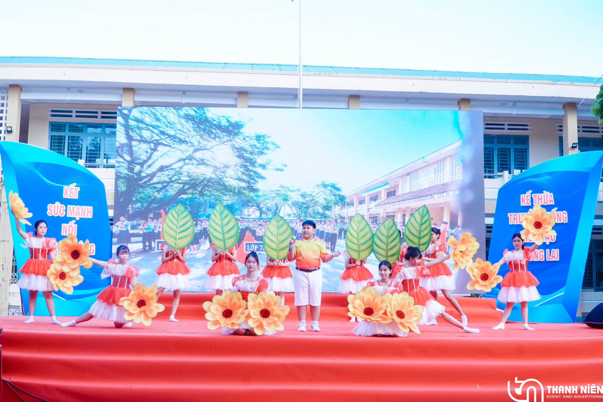 khai giảng trường THCS An Phú