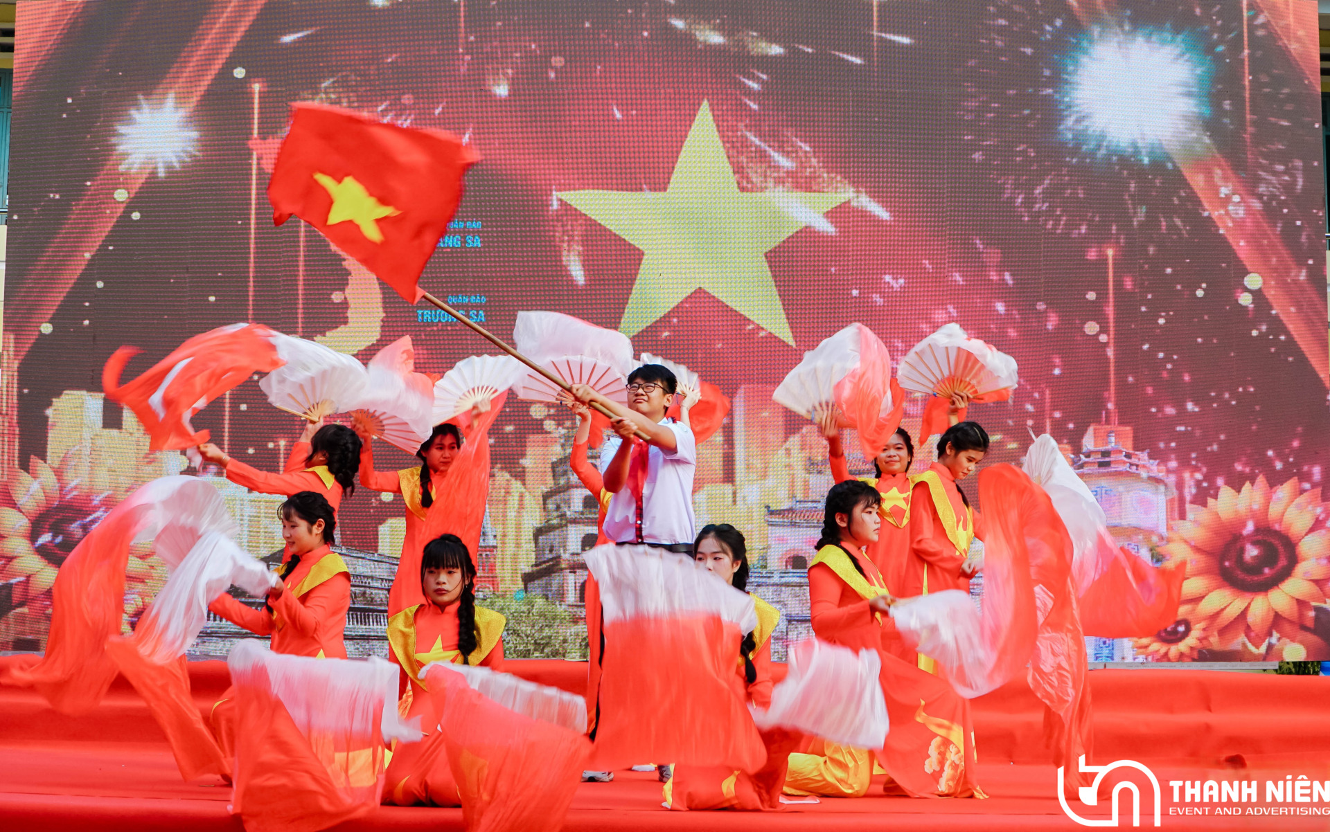 khai giảng trường THCS An Phú