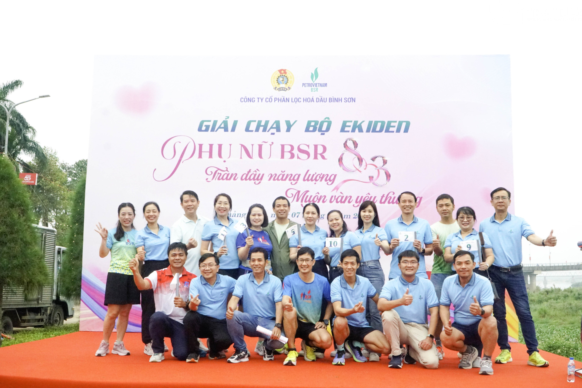 giải chạy BSR Ekiden 2026
