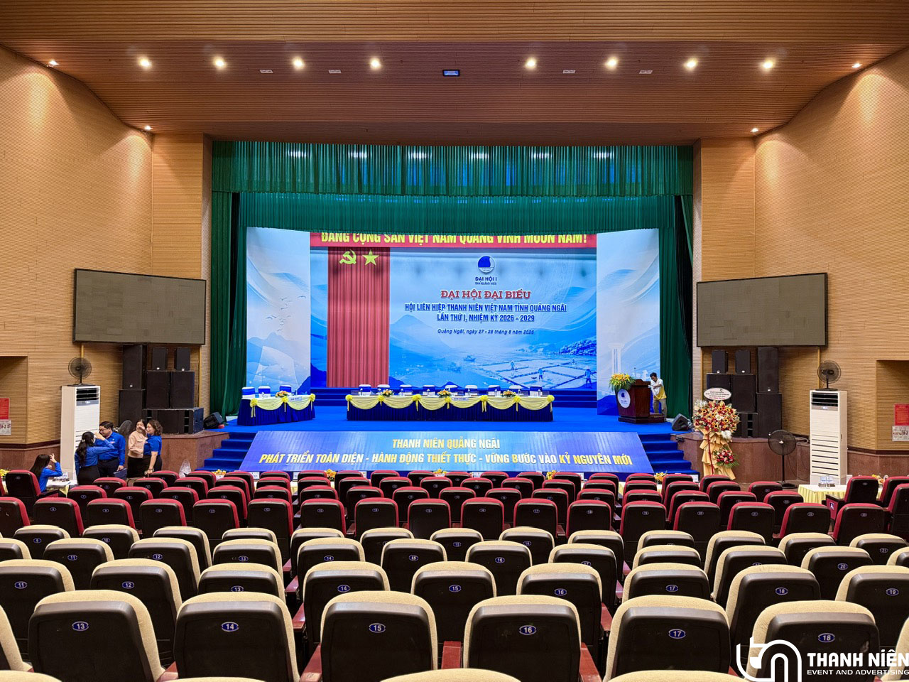 tổ chức Đại hội Hội Liên hiệp Thanh niên Việt Nam tỉnh Quảng Ngãi