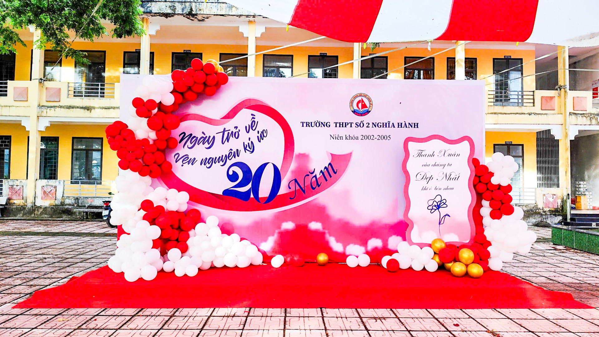 Hội khóa 20 năm Trường THPT Nghĩa Hành (2002 -2005)