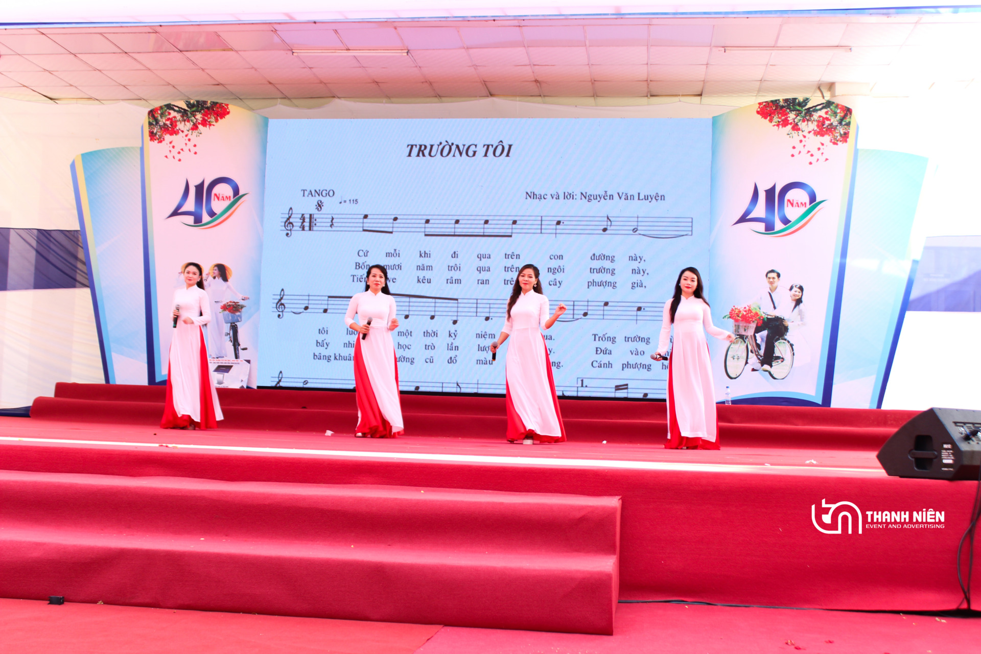 Hội khóa 40 năm trường THPT Sơn Tịnh 1