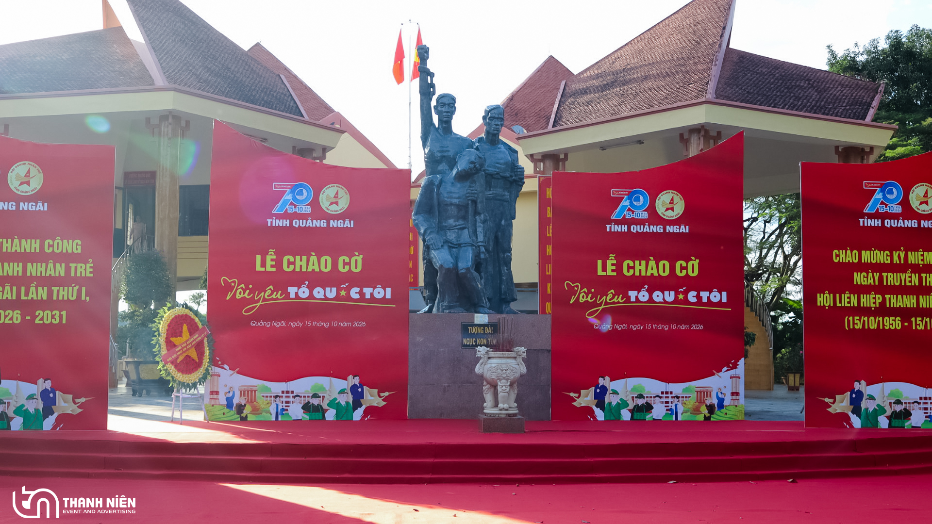 tổ chức sự kiện cộng đồng tại Quảng Ngãi