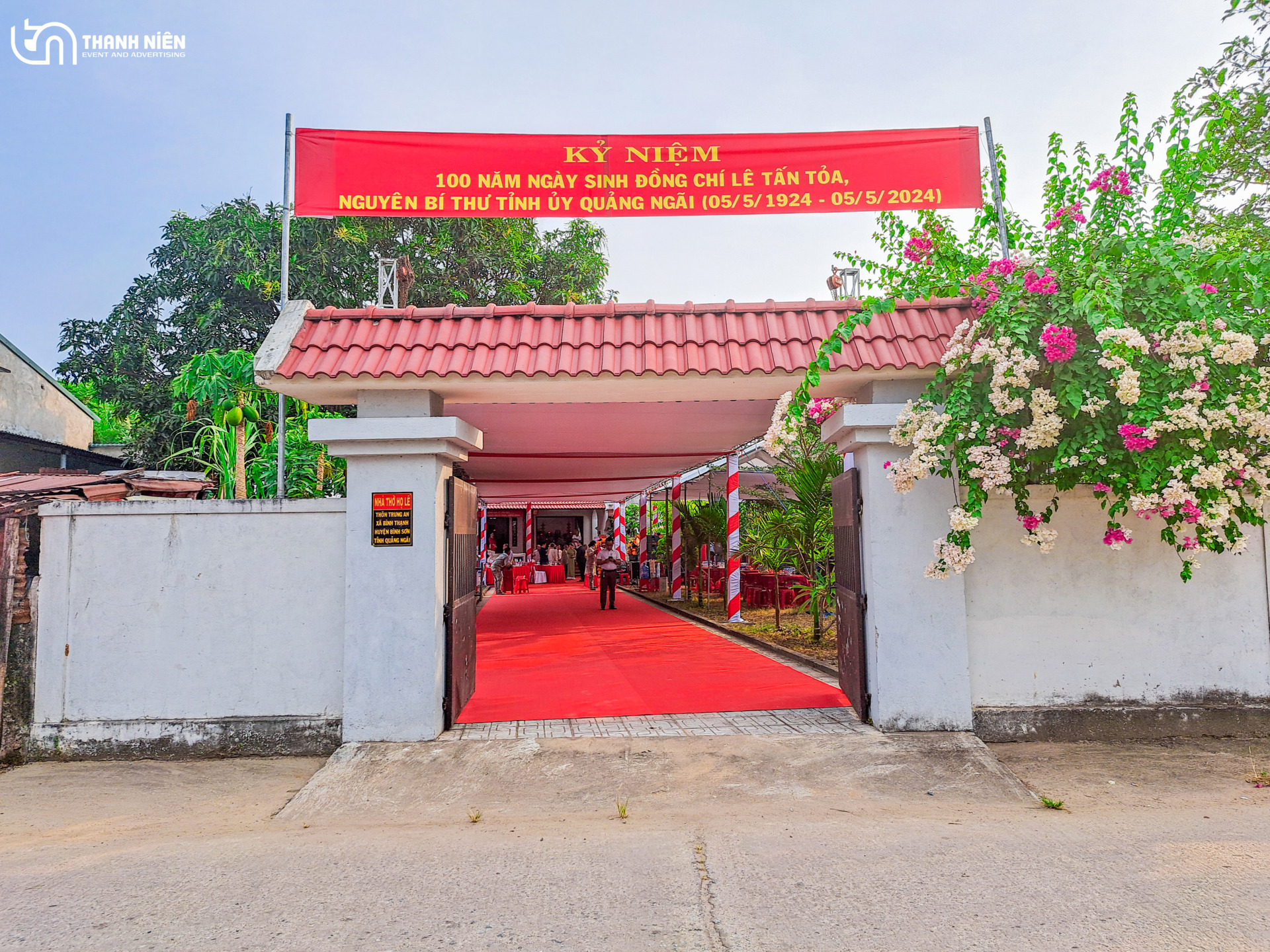 Lễ kỷ niệm 110 năm ngày sinh đồng chí Lê Tấn Tỏa