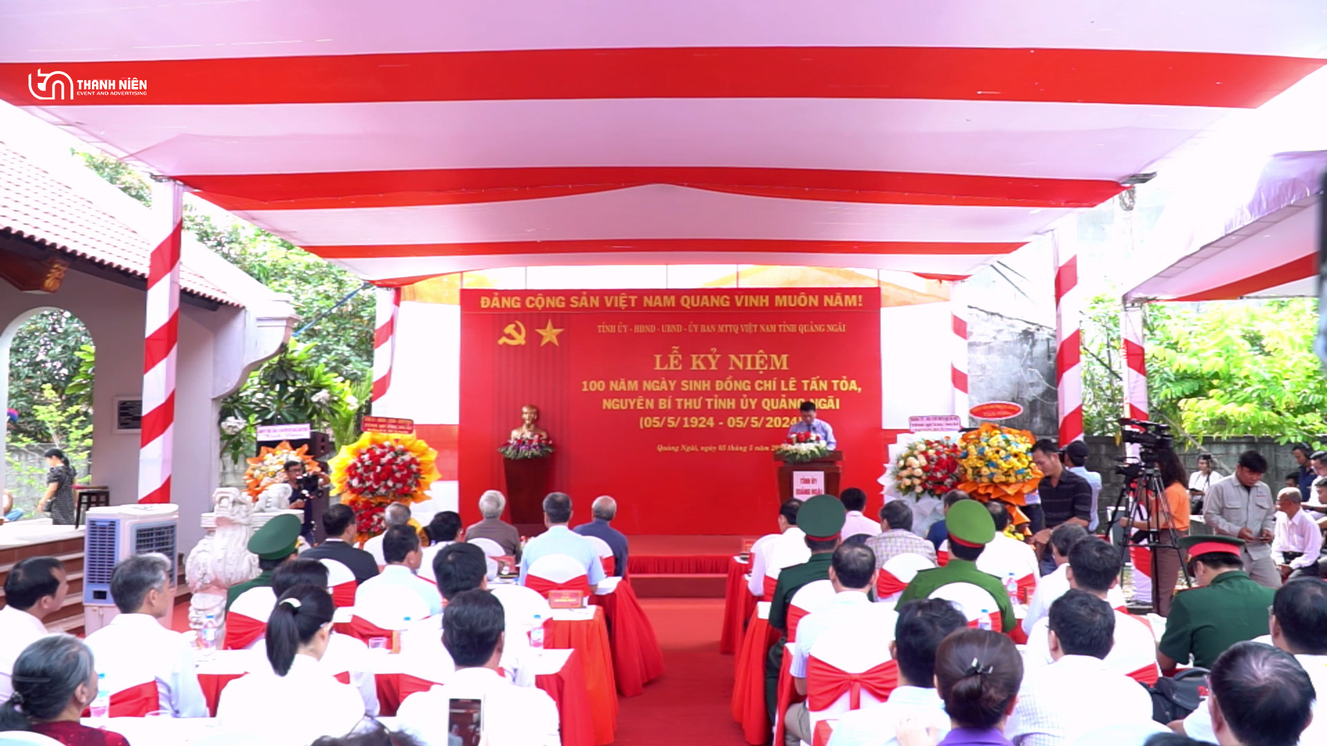 Lễ kỷ niệm 100 năm ngày sinh đồng chí Lê Tấn Tỏa