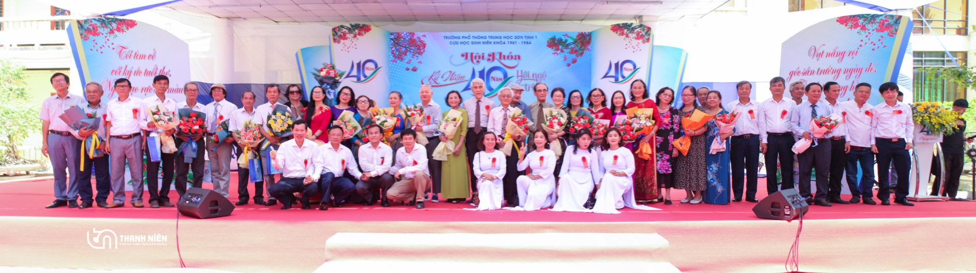 Hội khóa 40 năm trường THPT Sơn Tịnh 1
