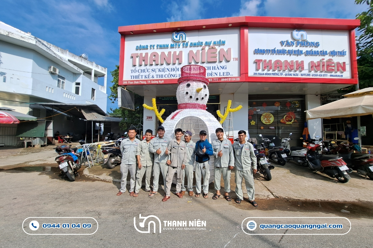thi công quảng cáo Quảng Ngãi