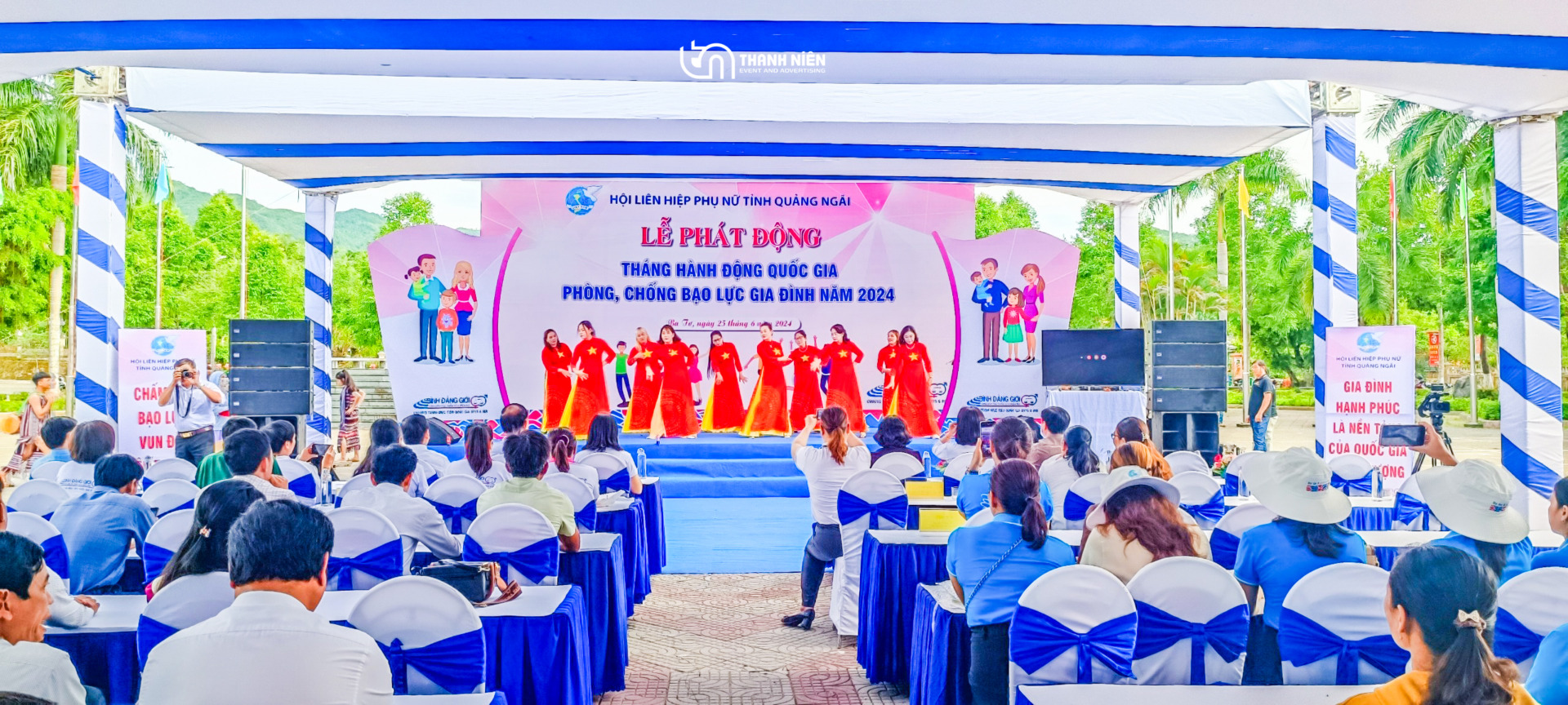 Lễ phát động Tháng hành động quốc gia phòng, chống bạo lực gia đình năm 2024