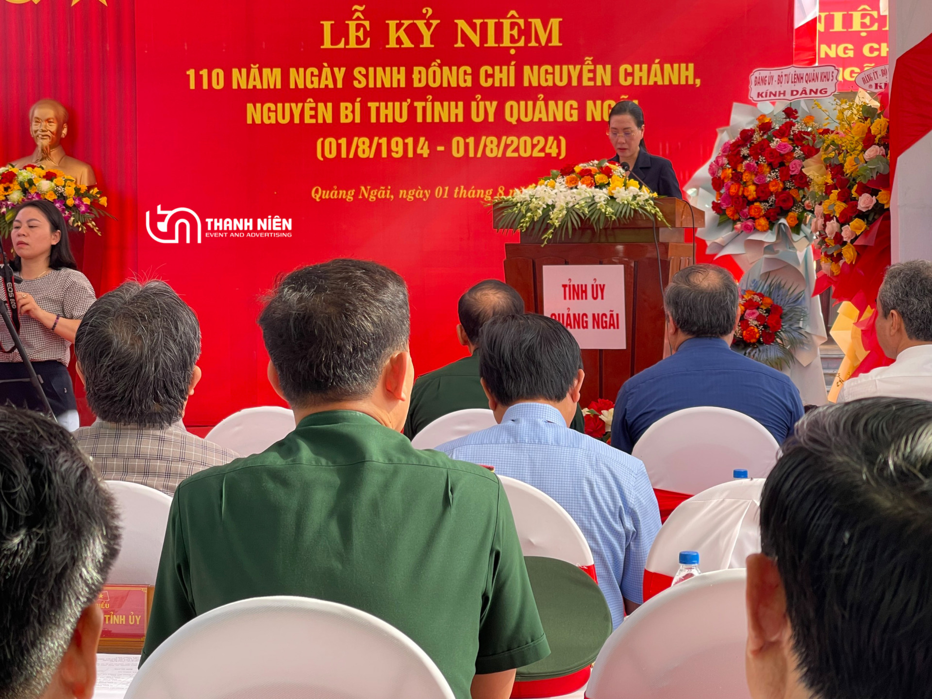 Lễ kỷ niệm 110 năm ngày sinh đồng chí Nguyễn Chánh