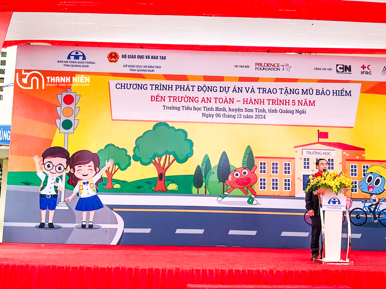 Chương Trình Phát Động Dự Án Và Trao Tặng Mũ Bảo Hiểm - Đến Trường An Toàn - Hành Trình 5 Năm